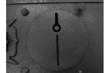アンティーク雑貨　重厚感のある佇まいが魅力的な蔵戸の錠前金具(ディスプレイ雑貨、蔵戸パーツ)(R-083068)