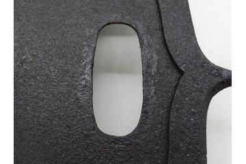 アンティーク雑貨　重厚感のある佇まいが魅力的な蔵戸の錠前金具(ディスプレイ雑貨、蔵戸パーツ)(R-083068)
