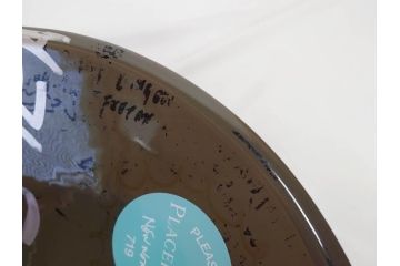 ビンテージ　アメリカ　Architectural Pottery(アーキテクチュラル・ポテリー)　NASA　サイン　プランター(ポタリー、フラワーベース、ガーデンポット、鉢カバー、植木鉢、ディスプレイ)(R-083069)
