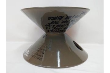 ビンテージ　アメリカ　Architectural Pottery(アーキテクチュラル・ポテリー)　NASA　サイン　プランター(ポタリー、フラワーベース、ガーデンポット、鉢カバー、植木鉢、ディスプレイ)(R-083069)