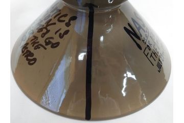 ビンテージ　アメリカ　Architectural Pottery(アーキテクチュラル・ポテリー)　NASA　サイン　プランター(ポタリー、フラワーベース、ガーデンポット、鉢カバー、植木鉢、ディスプレイ)(R-083069)
