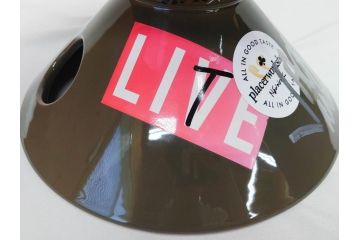 ビンテージ　アメリカ　Architectural Pottery(アーキテクチュラル・ポテリー)　NASA　サイン　プランター(ポタリー、フラワーベース、ガーデンポット、鉢カバー、植木鉢、ディスプレイ)(R-083069)