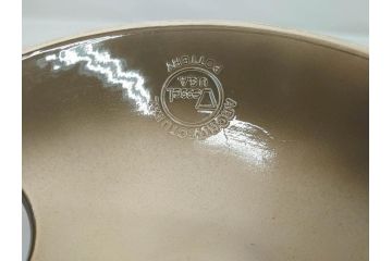 ビンテージ　アメリカ　Architectural Pottery(アーキテクチュラル・ポテリー)　NASA　サイン　プランター(ポタリー、フラワーベース、ガーデンポット、鉢カバー、植木鉢、ディスプレイ)(R-083069)