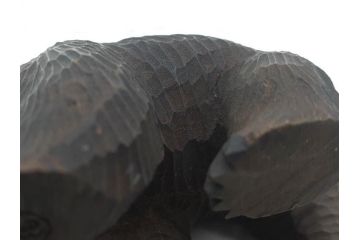 八雲　十倉金之(兼行)　ガラス目　木彫りの熊(やくも、くま、クマ、置物、ディスプレイ)(R-083072)