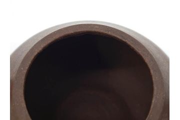 中国　唐物　秋水銘　梨皮　朱泥　紫泥　落ち着いた佇まいで和の雰囲気を引き立てる急須(茶注、煎茶道具、茶道具、茶器)(R-083075)