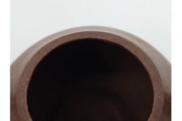 中国　唐物　秋水銘　梨皮　朱泥　紫泥　落ち着いた佇まいで和の雰囲気を引き立てる急須(茶注、煎茶道具、茶道具、茶器)(R-083075)