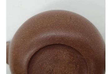 中国　唐物　秋水銘　梨皮　朱泥　紫泥　落ち着いた佇まいで和の雰囲気を引き立てる急須(茶注、煎茶道具、茶道具、茶器)(R-083075)