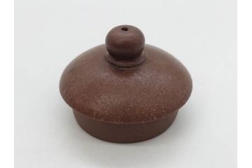 中国　唐物　秋水銘　梨皮　朱泥　紫泥　落ち着いた佇まいで和の雰囲気を引き立てる急須(茶注、煎茶道具、茶道具、茶器)(R-083075)