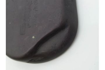 時代物　中国　王鐸　雲龍文?　端渓硯(漢詩、彫刻、書道具、習字道具)(R-083077)