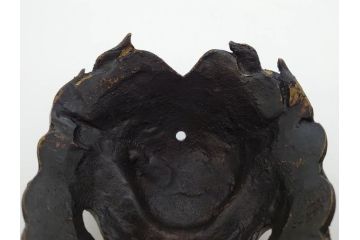 時代物　中国古玩　古銅　獅子　香炉(香爐、仏具、茶道具)(R-083078)