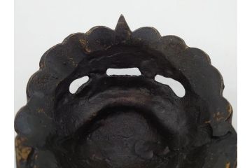 時代物　中国古玩　古銅　獅子　香炉(香爐、仏具、茶道具)(R-083078)