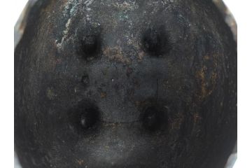 時代物　中国古玩　古銅　獅子　香炉(香爐、仏具、茶道具)(R-083078)