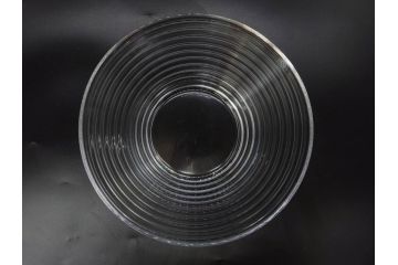 フィンランド　iittala(イッタラ)　AINO AALTO(アイノ・アアルト)　約23cm/Ultima Thule(ウルティマツーレ)　約25cm　空間に豊かな表情を与えるプレート2枚&ボウルセット(ガラス、深皿、深鉢、硝子、北欧)(R-083080)