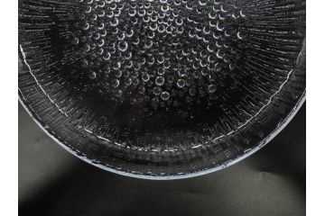 フィンランド　iittala(イッタラ)　AINO AALTO(アイノ・アアルト)　約23cm/Ultima Thule(ウルティマツーレ)　約25cm　空間に豊かな表情を与えるプレート2枚&ボウルセット(ガラス、深皿、深鉢、硝子、北欧)(R-083080)