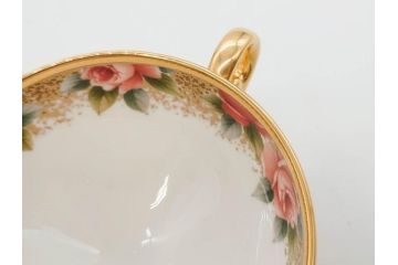 未使用品　ノリタケ　NORITAKE　100周年記念　オールドノリタケデザイン　華やかで美しいカップ&ソーサー6客セット(100th Anniversary、アソートコレクション、C&S、花、金彩、洋食器、外箱付き)(R-083081)