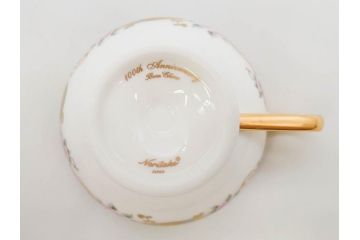未使用品　ノリタケ　NORITAKE　100周年記念　オールドノリタケデザイン　華やかで美しいカップ&ソーサー6客セット(100th Anniversary、アソートコレクション、C&S、花、金彩、洋食器、外箱付き)(R-083081)