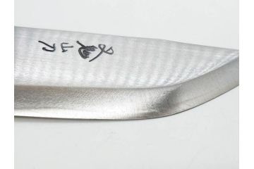 阿仁　西根正剛　誠　叉鬼山刀　4.5寸　ナイフ(マタギナガサ、フクロナガサ、西根打刃物、ケース付き、4寸5分、四寸五分)(R-083083)