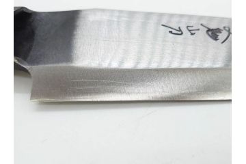 阿仁　西根正剛　誠　叉鬼山刀　4.5寸　ナイフ(マタギナガサ、フクロナガサ、西根打刃物、ケース付き、4寸5分、四寸五分)(R-083083)