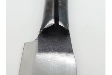 阿仁　西根正剛　誠　叉鬼山刀　4.5寸　ナイフ(マタギナガサ、フクロナガサ、西根打刃物、ケース付き、4寸5分、四寸五分)(R-083083)