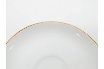 大倉陶園(OKURA、OAC)　深みのあるブルーローズが美しいモーニングカップ&ソーサー2客セット(バラ、薔薇、金彩、白磁、C&S、洋食器)(R-083088)