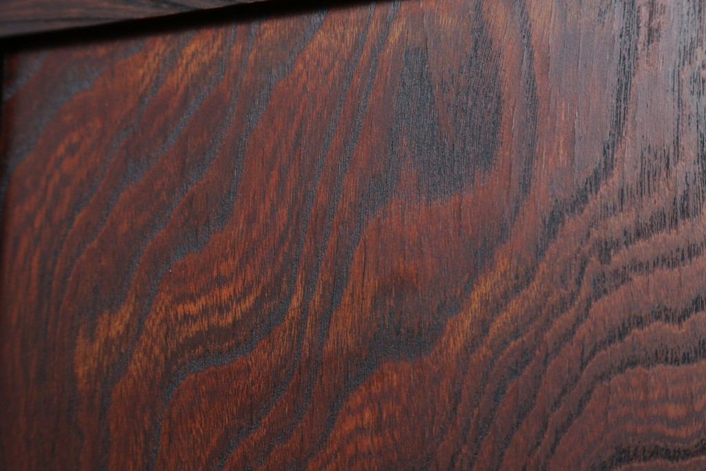 中古　美品!!　岩谷堂箪笥　桜木家具店製　緻密な意匠が魅力の飾り棚　(R-083103)