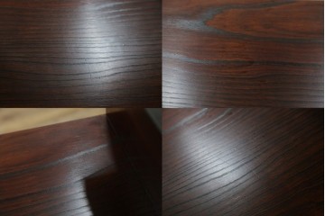 中古　美品!!　岩谷堂箪笥　桜木家具店製　緻密な意匠が魅力の飾り棚　(R-083103)