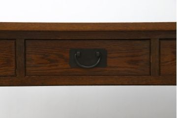中古　ブランド家具　希少な廃番品　Shin-Lee(シンリー)　引き出し付きがいいね!!上質な作りのローテーブル(センターテーブル、リビングテーブル、座卓)(R-083105)