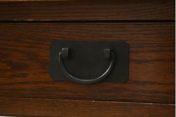 中古　ブランド家具　希少な廃番品　Shin-Lee(シンリー)　引き出し付きがいいね!!上質な作りのローテーブル(センターテーブル、リビングテーブル、座卓)(R-083105)