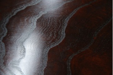 中古　美品!!　岩谷堂箪笥　上品なデザインの黒金具が美しいサイドボード(サイドキャビネット、リビングボード、テレビ台、テレビボード、収納棚、飾り棚、戸棚、ヴィンテージ、民芸家具)(R-083106)