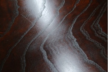 中古　美品!!　岩谷堂箪笥　上品なデザインの黒金具が美しいサイドボード(サイドキャビネット、リビングボード、テレビ台、テレビボード、収納棚、飾り棚、戸棚、ヴィンテージ、民芸家具)(R-083106)