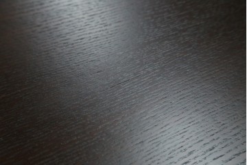 中古　美品!!　三面栗(クリ)材　落ち着いたデザインの水屋箪笥サイドボード　(R-083112)
