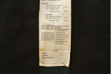 中古　美品!!　高級品　アメリカ　Stickley(スティックレー、スティックレイ)　オーク材　本革(レザー)　直線を基調とした縦格子が美しいデザインの2Pソファ(アームソファ、ラブソファ、二人掛け、2人掛け)(R-083117)