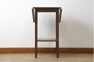 和製アンティーク　古い木の味わい感じるレトロなバタフライテーブル(ドロップリーフテーブル、サイドテーブル、エクステンションテーブル、カフェテーブル、コーヒーテーブル、コンソールテーブル、花台・飾り台)(R-083121)