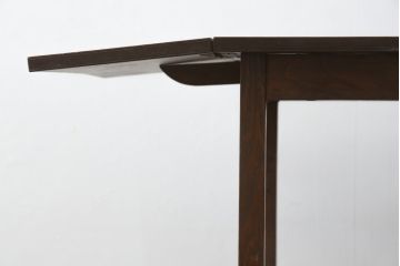和製アンティーク　古い木の味わい感じるレトロなバタフライテーブル(ドロップリーフテーブル、サイドテーブル、エクステンションテーブル、カフェテーブル、コーヒーテーブル、コンソールテーブル、花台・飾り台)(R-083121)