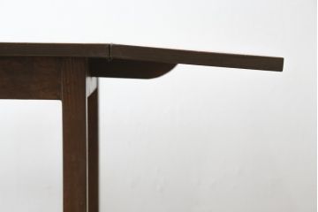 和製アンティーク　古い木の味わい感じるレトロなバタフライテーブル(ドロップリーフテーブル、サイドテーブル、エクステンションテーブル、カフェテーブル、コーヒーテーブル、コンソールテーブル、花台・飾り台)(R-083121)