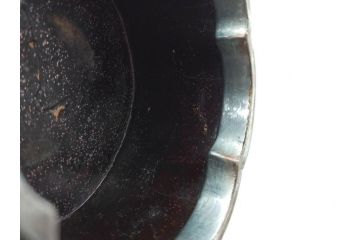 時代物　大名道具　金蒔絵　梨地　阿古陀　香炉(花唐草、籠目火屋、木製、漆器、漆芸、仏具、茶道具、木箱付き)(R-083127)