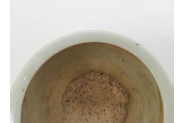 江戸期　古伊万里　染付　竹鳥図　和の雰囲気を高める香炉(仏具、茶道具)(R-083128)