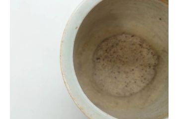 江戸期　古伊万里　染付　竹鳥図　和の雰囲気を高める香炉(仏具、茶道具)(R-083128)