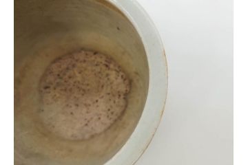 江戸期　古伊万里　染付　竹鳥図　和の雰囲気を高める香炉(仏具、茶道具)(R-083128)
