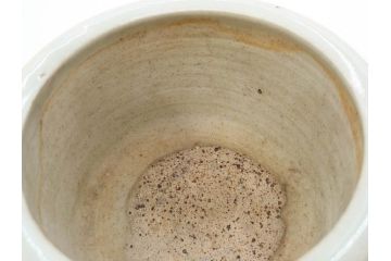 江戸期　古伊万里　染付　竹鳥図　和の雰囲気を高める香炉(仏具、茶道具)(R-083128)