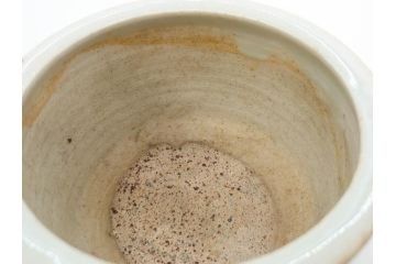 江戸期　古伊万里　染付　竹鳥図　和の雰囲気を高める香炉(仏具、茶道具)(R-083128)