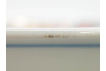 江戸期　古伊万里　染付　色絵　金彩　松竹梅　約46cm　1尺5寸　華やかで凝った意匠が目を引く大皿(人物、鳳凰、桐、和皿、和食器、一尺五寸)(R-083132)
