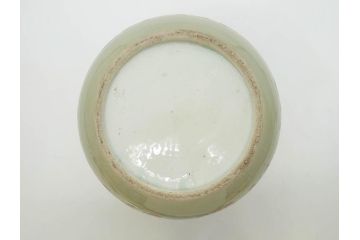 上手物　染付　色絵　金彩　花鳥図　丁寧に描かれた絵柄が素敵な火鉢(鉢カバー、手あぶり、傘立て)(R-083135)
