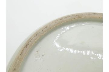 上手物　染付　色絵　金彩　花鳥図　丁寧に描かれた絵柄が素敵な火鉢(鉢カバー、手あぶり、傘立て)(R-083135)