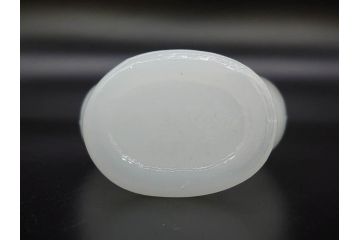 昭和初期〜中期　乳白　醤油差し　気品を感じるガラス瓶3点セット(醤油瓶、調味料入れ、ソース、一輪挿し、花器、花生、花入、花瓶、硝子、ビン)(R-083146)