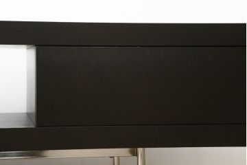 中古　美品　Time & Style(タイムアンドスタイル)　COMPOSITION(コンポジション)　LOW AV BOARD(ローAVボード)　落ち着いた木目とシャープなラインが魅力的なテレビ台(TVボード、テレビボード、リビングボード、収納棚、戸棚、ローボード)(定価約34万円)(R-083147)