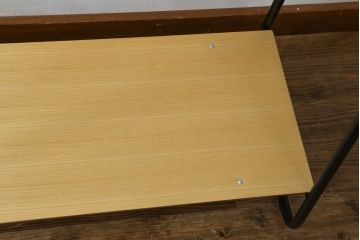 中古　美品　IDEE(イデー)　PAUL HANGER STAND(ポールハンガースタンド)　ナチュラル　シンプルで美しく暮らしに馴染むハンガーラック(洋服掛け、コート掛け、店舗什器)(R-083148)