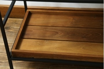 中古　美品　IDEE(イデー)　JATI TUA SHELF(ジャティ  トゥア シェルフ)　Mサイズ　オシャレデザインの空間に心地よく馴染むシェルフ　定価約12万円　(R-083157)