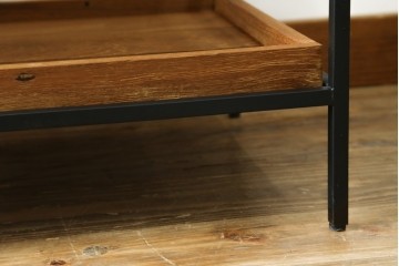 中古　美品　IDEE(イデー)　JATI TUA SHELF(ジャティ  トゥア シェルフ)　Mサイズ　オシャレデザインの空間に心地よく馴染むシェルフ　定価約12万円　(R-083157)