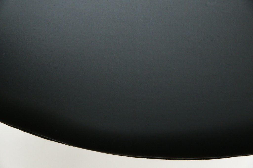 和製ビンテージ　九州　高級日田家具　アサヒ木工(アサヒファニチャー)　ビーチ材　合皮　北欧デザインがおしゃれ!!座り心地と美しさを兼ね備えたアームレスチェア(ダイニングチェア、イス、椅子、ヴィンテージ)(R-083158)